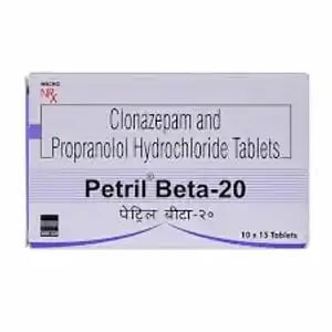 Petril Beta 20mg Tablet 15s