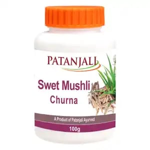 Patanjali Ayurveda Swet Mushli Churna 100gm