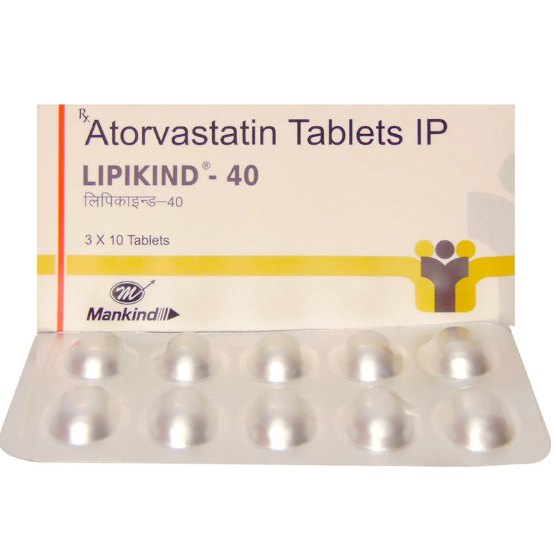 Lipikind 40mg Tablet 10s
