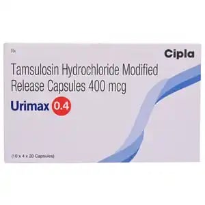 Urimax 0.4mg Capsule MR 20s