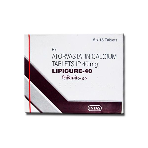 Lipicure 40mg Tablet 15s