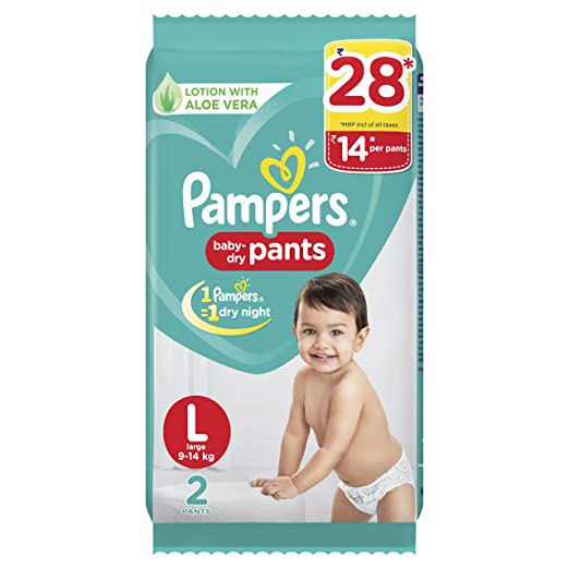 Pampers Diaper L 2s