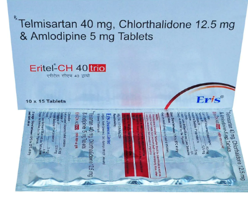 Eritel CH Trio 40mg/5mg/12.5mg  Tablet 15s