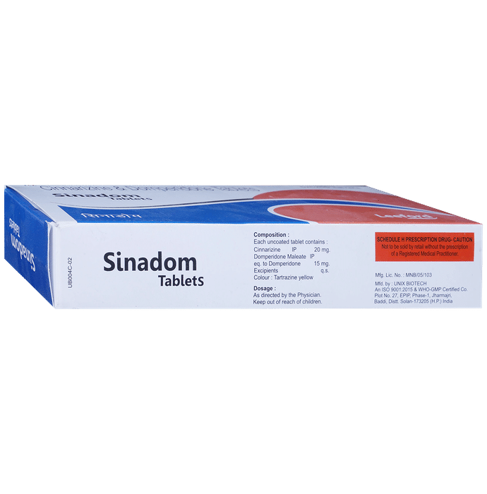 Sinadom Tablet