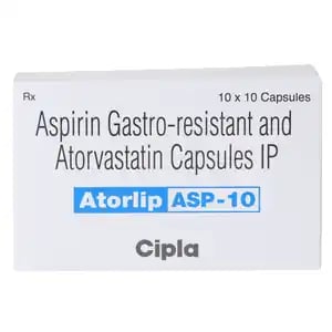 Atorlip ASP 10mg/75mg Capsule 10s
