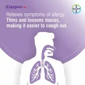 Alaspan AM 60mg/5mg Tablet 10s