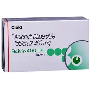 Acivir 400mg Tablet DT 5s