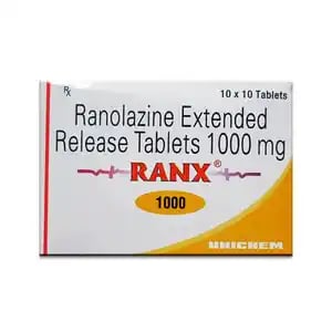 Ranx 1000mg Tablet ER 10s