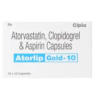 Atorlip Gold 10 Capsule 10s