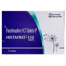 Histafree 120mg Tablet 10s