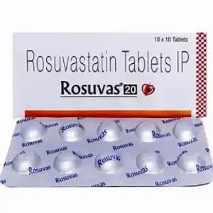 Rosuvas 20mg Tablet 10s