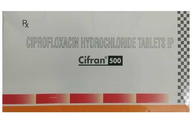 Cifran 500mg Tablet 10s