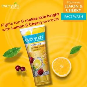 Everyuth face wash lemon and cherry 50gm
