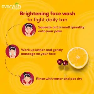 Everyuth face wash lemon and cherry 50gm