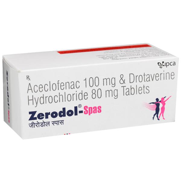 Zerodol Spas Tablet 10s
