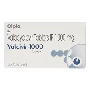 Valcivir 1000mg Tablet 3s