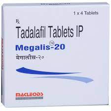 Megalis 20mg Tablet 4s