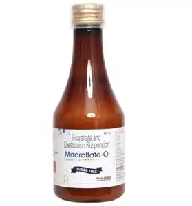 Macralfate O 500mg/10mg Suspension Sugar Free 200ml