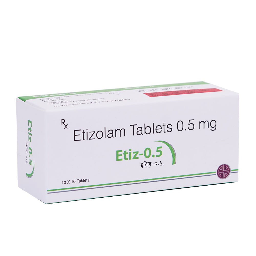 Etiz 0.5mg Tablet 10s