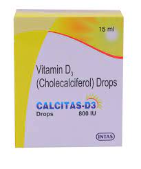 Calcitas D3 400IU Oral Drops