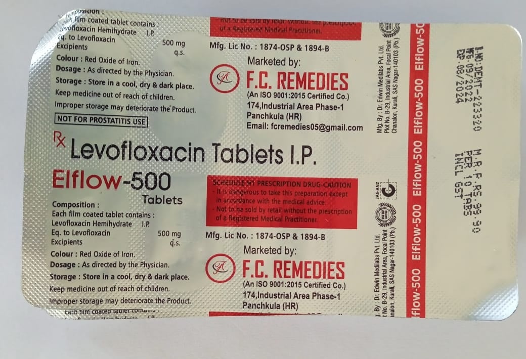 Elflow 500mg Tablets 10s