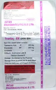 Trantas EM 250mg/250mg Tablet 10s