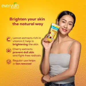 Everyuth face wash lemon and cherry 50gm