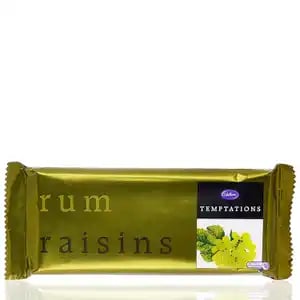 Cadbury Temptations Rum & Raisins Premium Chocolate Bar 72 gm