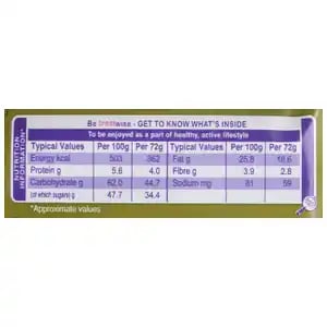 Cadbury Temptations Rum & Raisins Premium Chocolate Bar 72 gm
