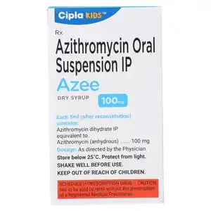 Azee 100mg Dry Syrup Peppermint 15ml