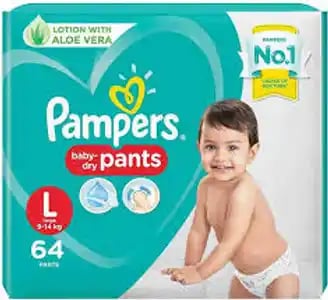 Pampers Baby Pants L 64s