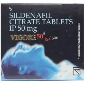 Vigore Red 50mg Tablet 4s