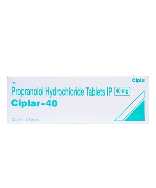 Ciplar 40mg Tablet 15s