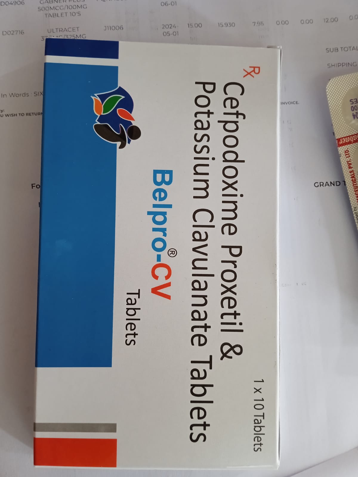 Belpro CV 200mg/125mg Tablet 10s