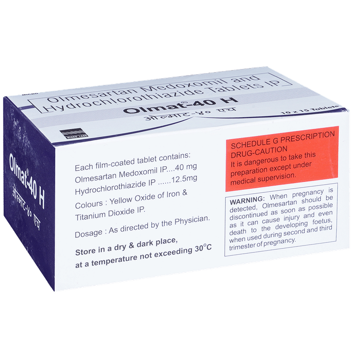 Olmat 40mg H Tablet 10s