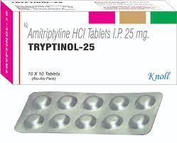 Tryptinol 25mg Tablet 10s
