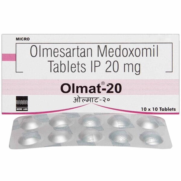 Olmat 20mg Tablet 10s