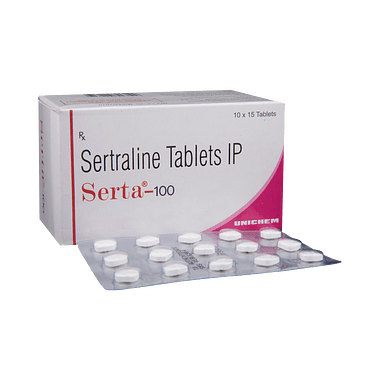 Serta 100mg Tablet 15s