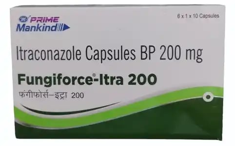 Fungiforce Itra 200mg Capsule 10s