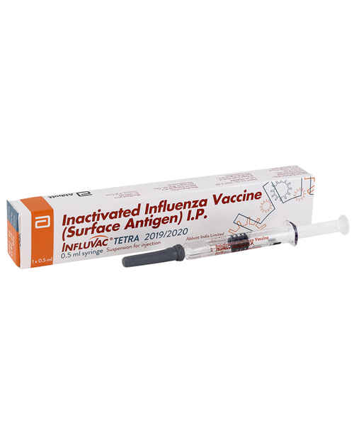 Influvac Tetra Vaccine 0.5ml