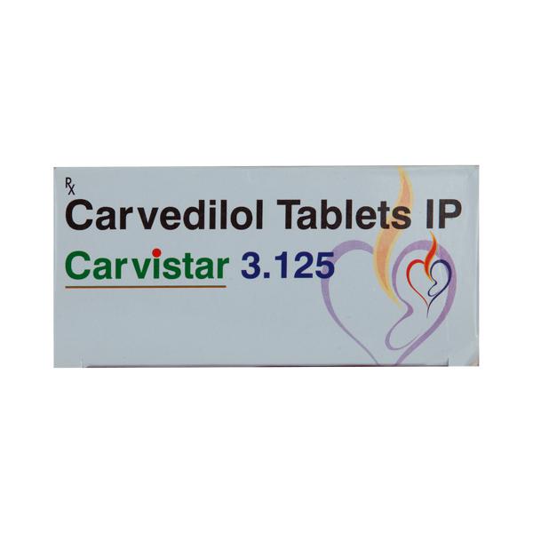 Carvistar 3.125mg Tablet 10s