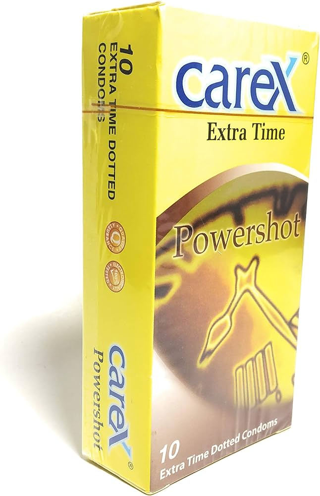 Carex Powershot Extra Time Condom 10s