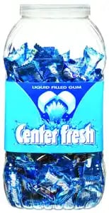 Center Fresh Chewing Gum Mint Jar 225s