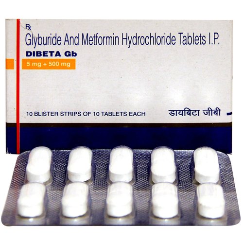 Dibeta GB 5mg/500mg Tablet 10s