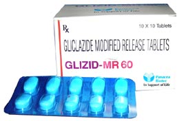 Glizid 60mg Tablet MR 10s