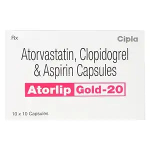 Atorlip Gold 20 Capsule 10s