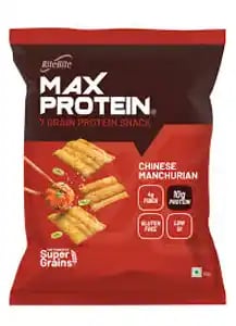 Ritebite Max Protein 7 Grain Protein Snack Chinese Manchurian 60gm
