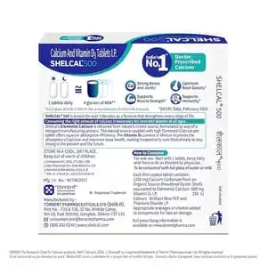 Shelcal 500 Tablet 15s