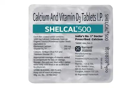 Shelcal 500 Tablet 15s