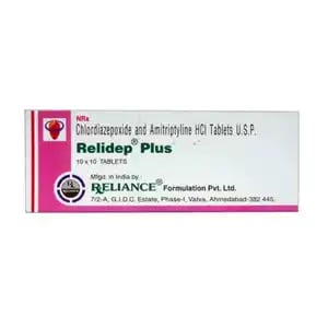Relidep Plus 25mg/10mg Tablet 10s